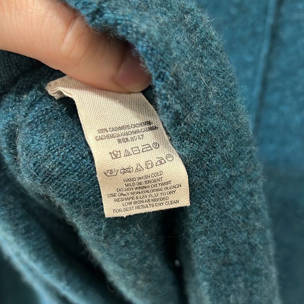 Free People Teal Sweater XS - Picture 4 of 5